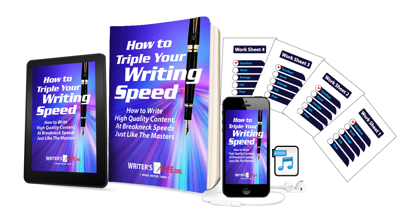 How To Triple Your Writing Speed WritersLife WritersLife Writers Life David Steel 